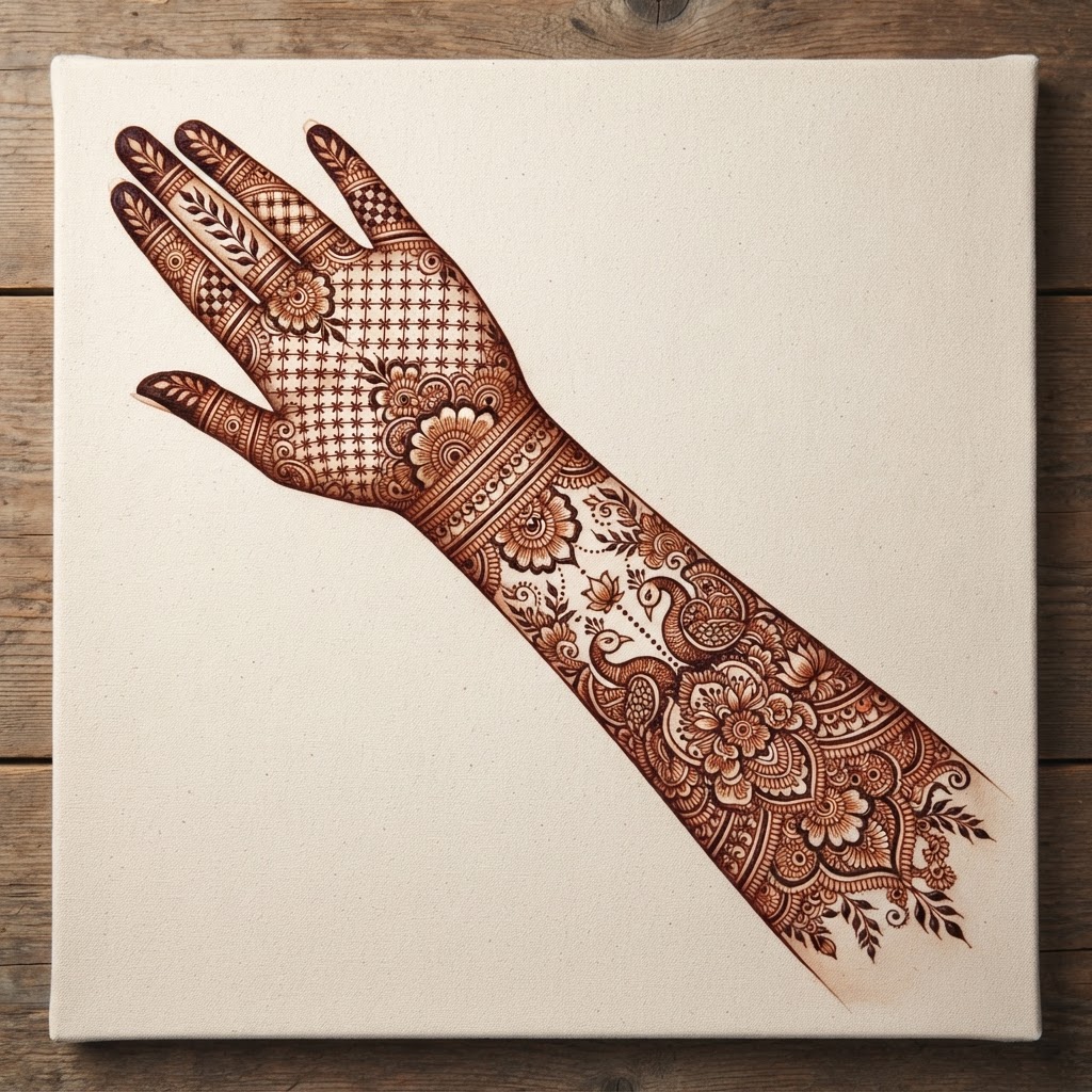 Bridal Royal Pattern Stencil