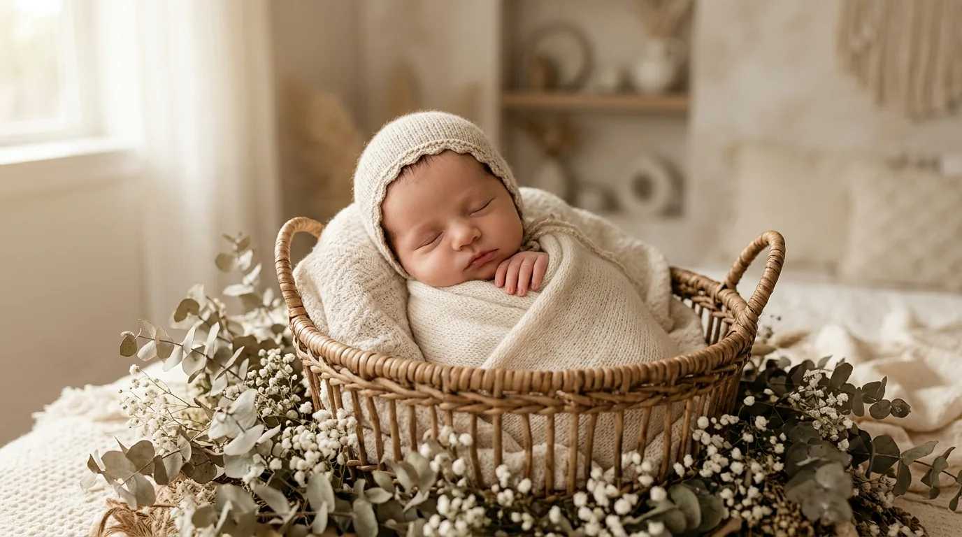 The Complete Guide to AI Newborn Photoshoots: How to Create Luxury Studio Baby Portraits at Home